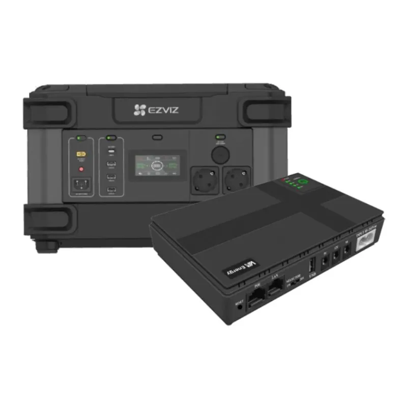 Портативна зарядна станція та ДБЖ Ezviz CS-PS1300 (CN066)(FR) + VIA Energy Mini UPS
