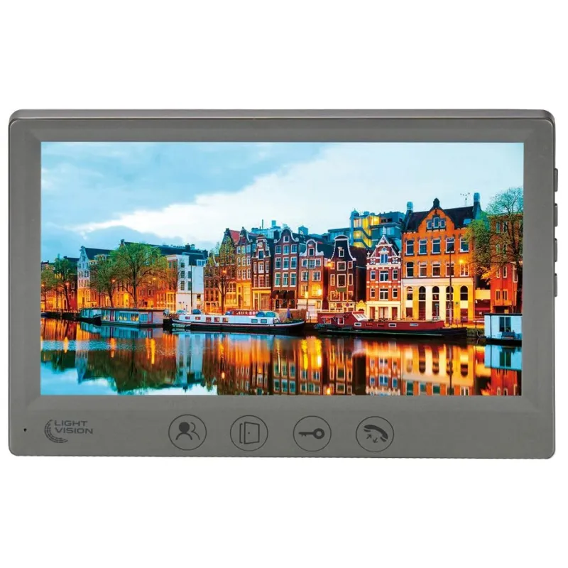 Відеодомофон Light Vision AMSTERDAM FHD GRAY