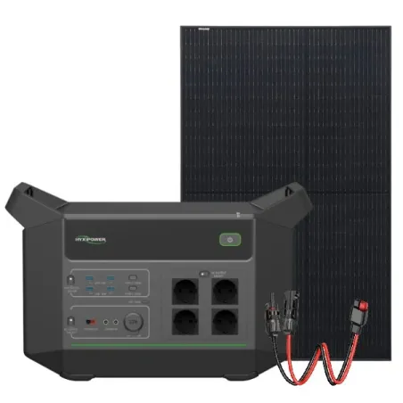 HYXiPower HYX-EA2000 + Risen Solar RSM40-8-400MB Full Black в інтернет-магазині Olden electronics