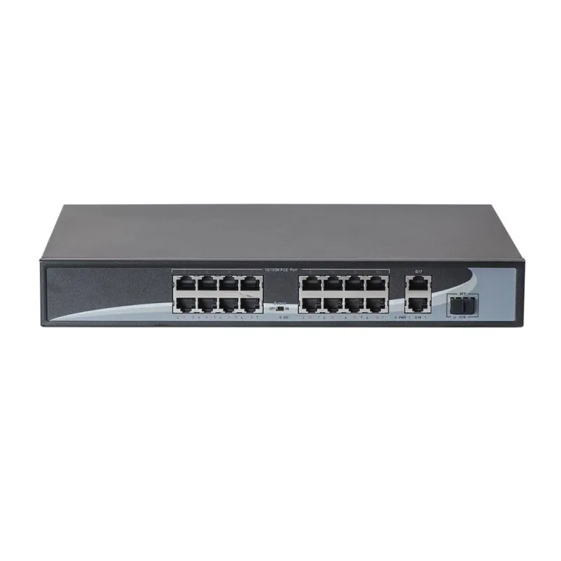 POE комутатор 19-портовий HongRui HR901-AF-1621GS 300Вт POE комутатор 19-портовий HongRui HR901-AF-1621GS 300Вт
