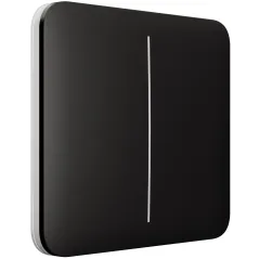 Вимикач Ajax LightSwitch 2-клавішний Black