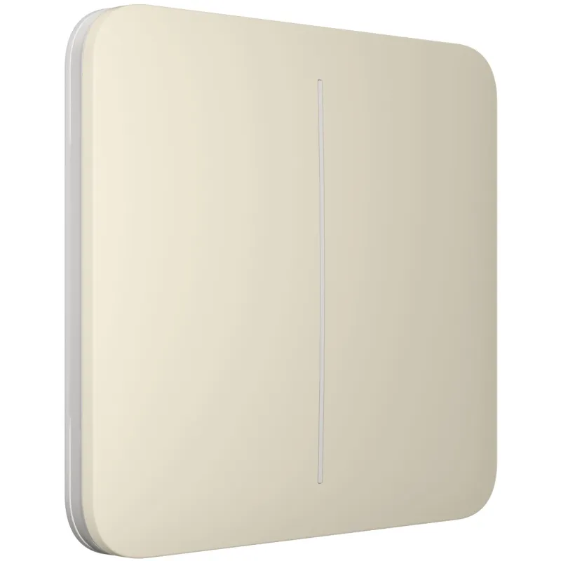 Вимикач Ajax LightSwitch 2-клавішний Ivory Вимикач Ajax LightSwitch 2-клавішний Ivory