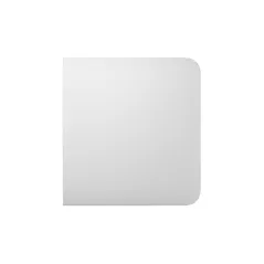 Бічна кнопка для одноклавішного чи прохідного вимикача Ajax SideButton (1-gang / 2-way) White