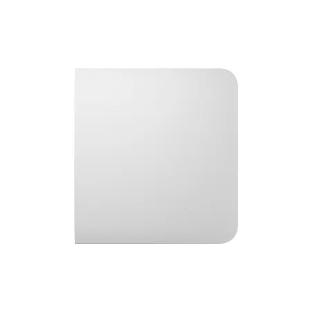 Бічна кнопка для одноклавішного чи прохідного вимикача Ajax SideButton (1-gang / 2-way) White