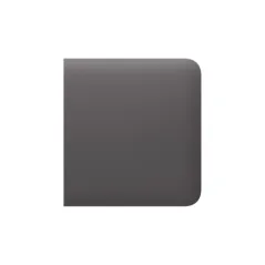 Бічна кнопка для одноклавішного чи прохідного вимикача Ajax SideButton (1-gang / 2-way) Grey