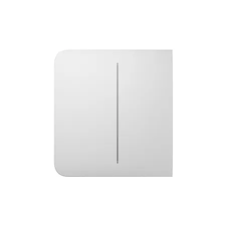 Бічна кнопка для двоклавішного вимикача Ajax SideButton (2-gang) White