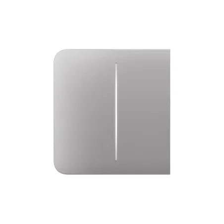 Бічна кнопка для двоклавішного вимикача Ajax SideButton (2-gang) Fog