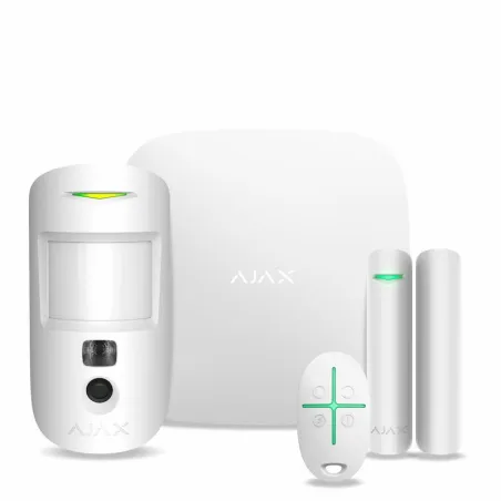 Комплект охоронної сигналізації Ajax HDR StarterKit Cam White (StarterKit Cam)