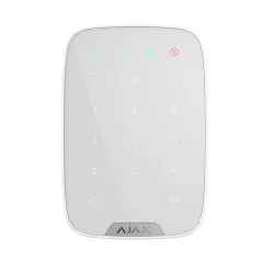 Бездротова сенсорна клавіатура Ajax KeyPad White