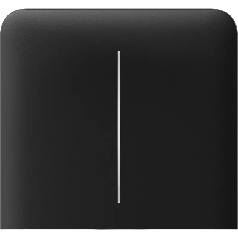 Бічна кнопка для двоклавішного вимикача Ajax SideButton (2-gang) vertical Black Бічна кнопка для двоклавішного вимикача Ajax SideButton (2-gang) vertical Black