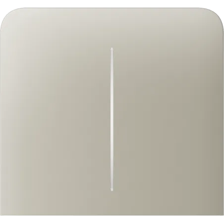 Бічна кнопка для двоклавішного вимикача Ajax SideButton (2-gang) vertical Ivory