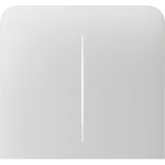 Бічна кнопка для двоклавішного вимикача Ajax SideButton (2-gang) vertical White