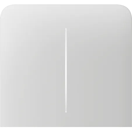 Бічна кнопка для двоклавішного вимикача Ajax SideButton (2-gang) vertical White