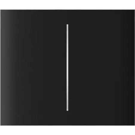 Центральна кнопка для двоклавішного вимикача Ajax CenterButton (2-gang) vertical Black
