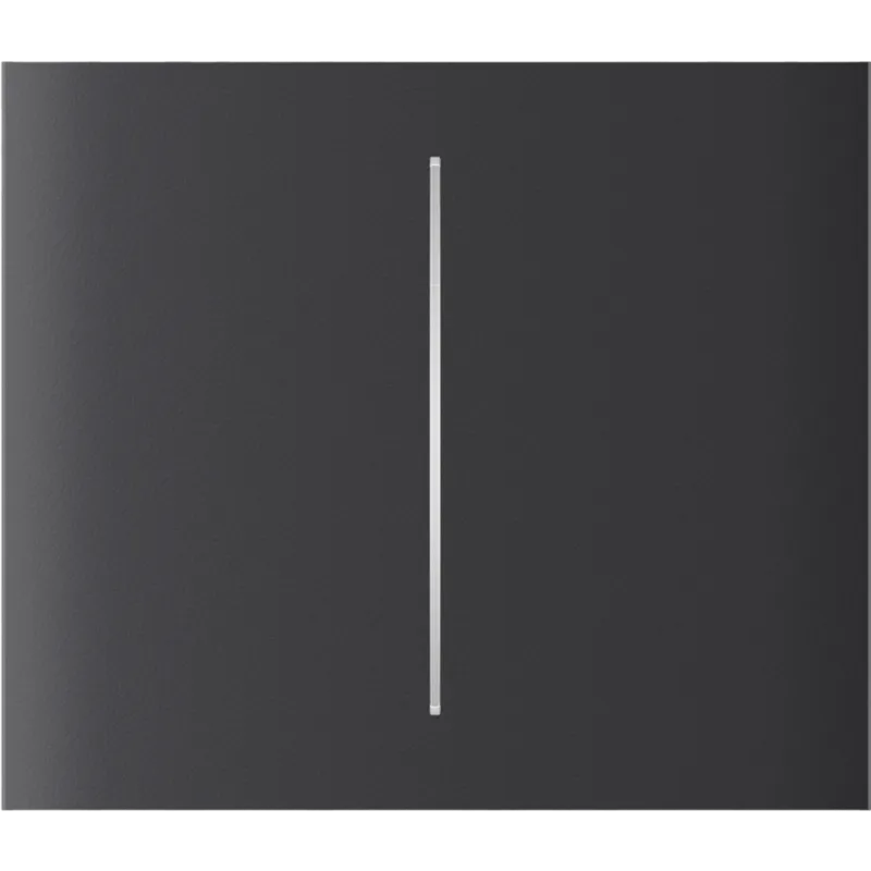 Центральна кнопка для двоклавішного вимикача Ajax CenterButton (2-gang) vertical Graphite
