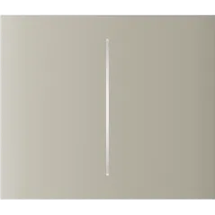 Центральна кнопка для двоклавішного вимикача Ajax CenterButton (2-gang) vertical Ivory