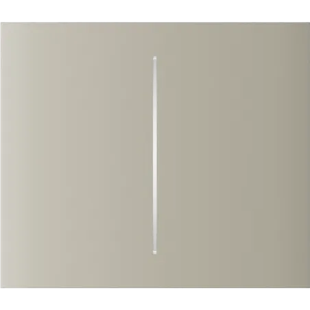 Центральна кнопка для двоклавішного вимикача Ajax CenterButton (2-gang) vertical Ivory