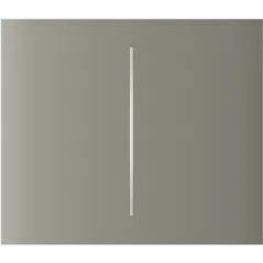 Центральна кнопка для двоклавішного вимикача Ajax CenterButton (2-gang) vertical Olive