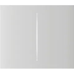 Центральна кнопка для двоклавішного вимикача Ajax CenterButton (2-gang) vertical White