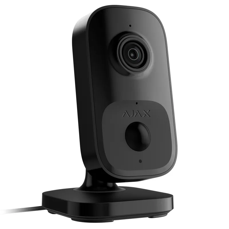 Wi-Fi камера відеоспостереження з ІЧ датчиком руху та вбудованим ШІ Ajax IndoorCam Black (111567.303.BL1) Wi-Fi камера відеоспостереження з ІЧ датчиком руху та вбудованим ШІ Ajax IndoorCam Black (111567.303.BL1)