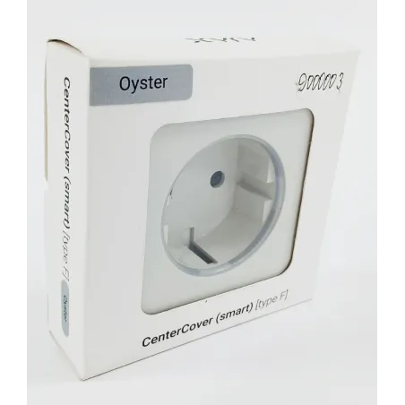 (Уцінка) Центральна панель для вбудованої розетки Ajax СenterCover (smart) Oyster