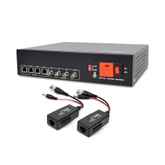 Комплект активних відеобалунів ATIS AL-1204 UHD 4 канали по UTP (приймач + передавач)