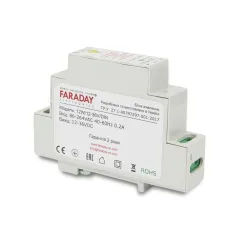 Блок живлення Faraday Electronics 12W/12-36V/DIN для кріплення на DIN рейку купити в Києві, інтернет-магазин Olden electronics