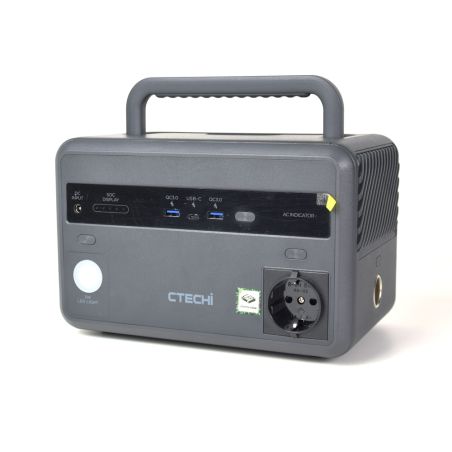 Зарядна станція CTECHi PPS-GT600 потужністю 600Вт / 384Вт·год
