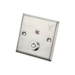 Кнопка виходу з ключем Yli Electronic YKS-850LM для системи контролю доступу купити в Києві, інтернет-магазин Olden electronics