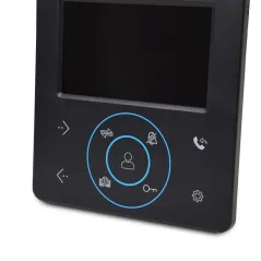 Комплект відеодомофона BCOM BD-480M Black Kit: відеодомофон 4" і відеопанель купити в Києві, інтернет-магазин Olden electronics