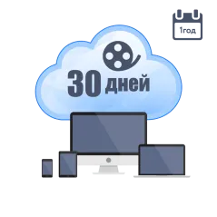 Хмарне зберігання для P2P камер ATIS на 1 рік з глибиною архіву 30 днів