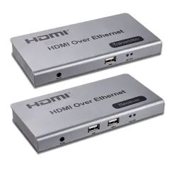 KVM-подовжувач ATIS HDMI/USB +IR по Ethernet до 120 м (1080p) купити в Києві, інтернет-магазин Olden electronics