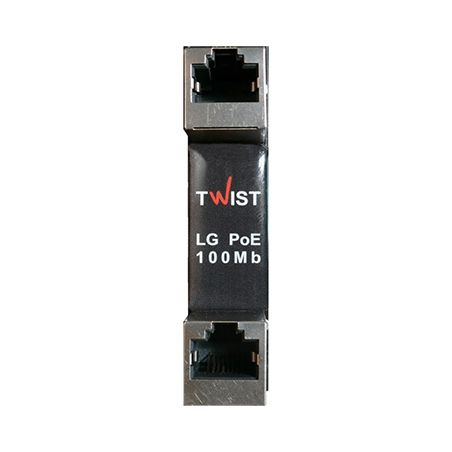 Пристрій для грозозахисту F-F Twist LG-POE-100Mb-2U