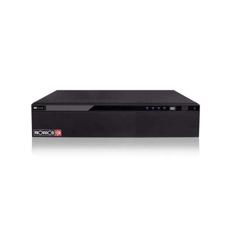 IP-відеореєстратор 32-канальний Provision-ISR NVR12-32800RFAN(2U) з розпізнаванням облич для систем відеоспостереження