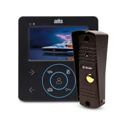 Комплект відеодомофона ATIS AD-480MB + BCOM BT-305HR Cooper
