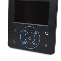 Комплект відеодомофона BCOM BD-480 Black Kit: відеодомофон 4" і відеопанель купити в Києві, інтернет-магазин Olden electronics