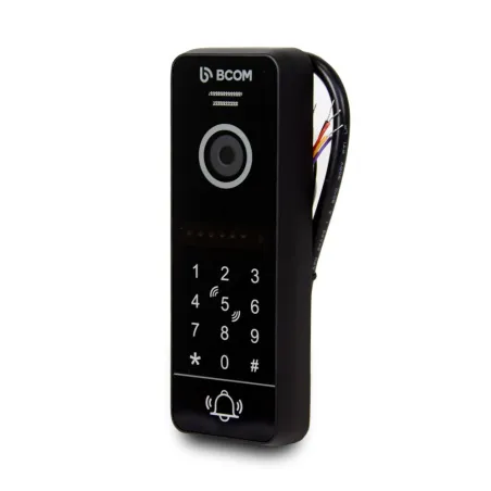 Відеопанель BCOM BT-400FHD-AC Black з вбудованою клавіатурою і зчитувачем Mifare