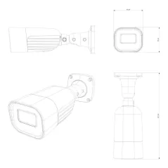 IP-відеокамера 4 Мп Provision-ISR I6-340IPEN-MVF-V5 (2.8-12 мм) для системи відеоспостереження