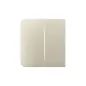 Бічна кнопка для двоклавішного вимикача Ajax SideButton (2-gang) Ivory