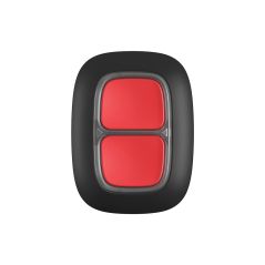 Бездротова екстрена кнопка Ajax DoubleButton Black