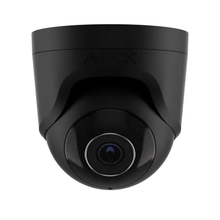 Дротова охоронна IP-камера Ajax TurretCam (8 Mp/2.8 mm) Black