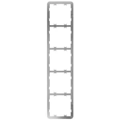 Рамка для 5-х вимикачів/розеток Ajax Frame (5 seats) vertical