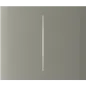 Центральна кнопка для двоклавішного вимикача Ajax CenterButton (2-gang) vertical Olive