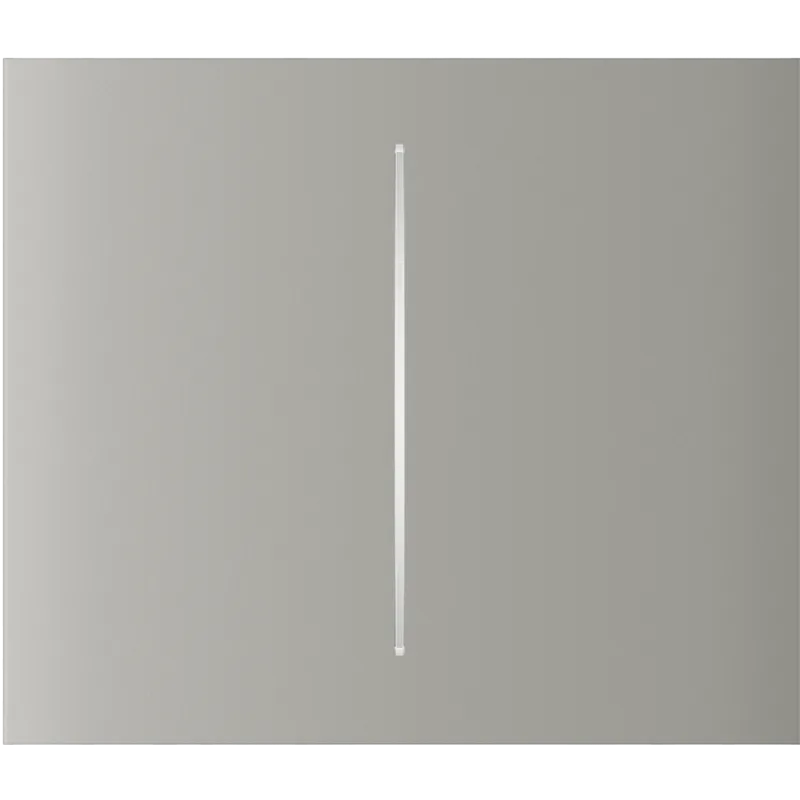 Центральна кнопка для двоклавішного вимикача Ajax CenterButton (2-gang) vertical Oyster