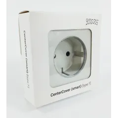(Уцінка) Центральна панель для вбудованої розетки Ajax СenterCover (smart) Oyster