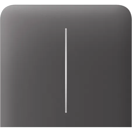 Бічна кнопка для двоклавішного вимикача Ajax SideButton (2-gang) vertical Grey