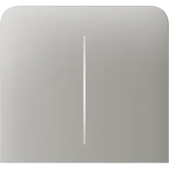 Бічна кнопка для двоклавішного вимикача Ajax SideButton (2-gang) vertical Oyster