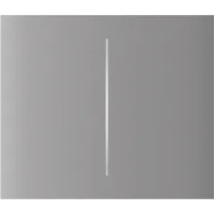 Центральна кнопка для двоклавішного вимикача Ajax CenterButton (2-gang) vertical Fog