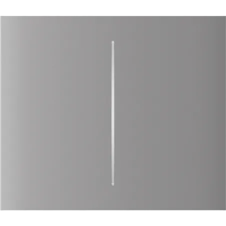 Центральна кнопка для двоклавішного вимикача Ajax CenterButton (2-gang) vertical Fog