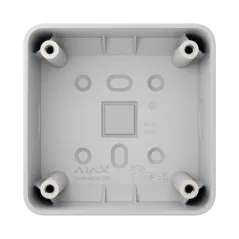 Коробка для зовнішнього монтажу Ajax SurfaceBox для пристрою LightSwitch чи Outlet White (107589.293.WH)